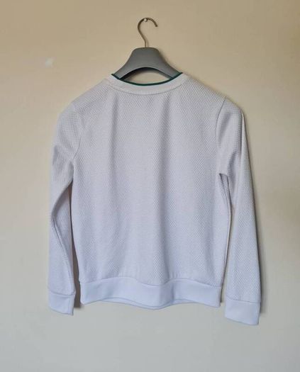 2017 Adidas originals jumper size 14 ptp 21" white polyester in excellent condition