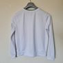 2017 Adidas originals jumper size 14 ptp 21" white polyester in excellent condition Image 2