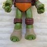 TMNT Giant Battle Shell Leonardo Action Figure Teenage Mutant Ninja Turtles 2012 approx. 27 cm Used Please see photos Image 5