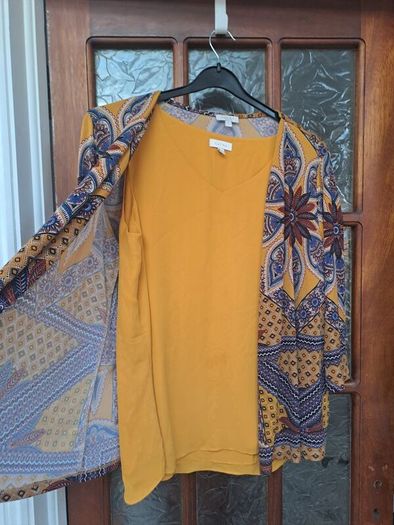 Twin set top and jacket