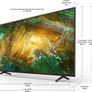 Sony - Bravia Kd75xh8096bu 75" Smart 4k Ultra Hd Hdr Led Tv With Google Assistant Image 2
