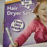 Casdon Little Helper Hair Dryer Set 8 Piece Kids Role Play Styling Kit NEW Image 2