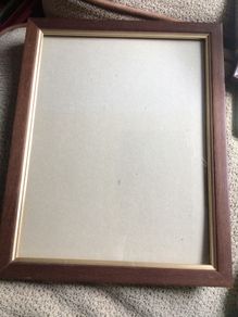 Vintage photo frame 10 1/2 x 9 1/4 inches