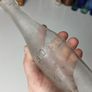 189 - Vintage John Daly Mineral Water Cork Decorative Collectible Clear Glass Bottle Image 5