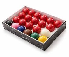 New! In Box Pro Full Size Regulation 22 Snooker Billiard Ball Set 2 1/16" - Free Delivery / Collect