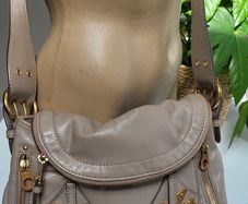 MARC JACOBS BIRDS Petal to the Metal leather crossbody bag - Rrp 495 (New)