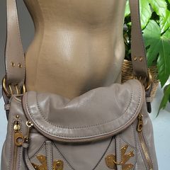 MARC JACOBS BIRDS Petal to the Metal leather crossbody bag - Rrp 495 (New)
