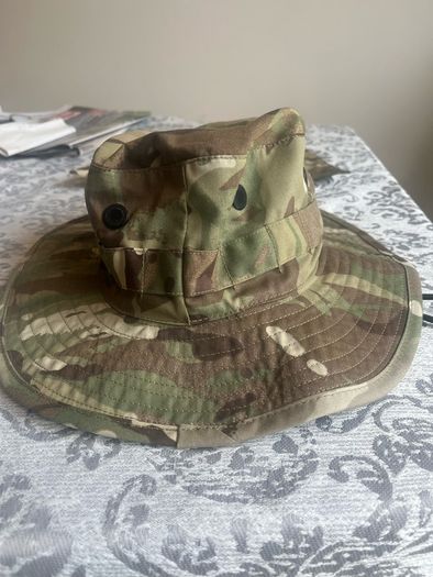 British Army Boonie Tropical Camouflage With Neck cover