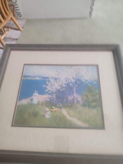 Paul Fischer,A fjord near Oslo  wall art ,framed wall PRINT