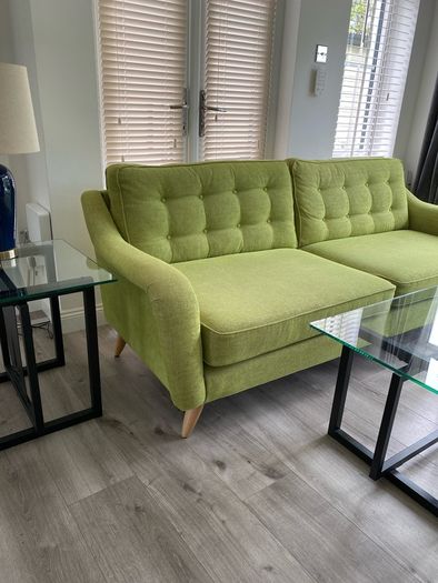Glass Top Coffee Table and matching Side table