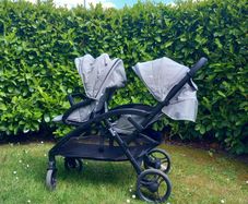 Double stroller Joie