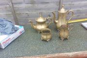 brass tea/ coffee set