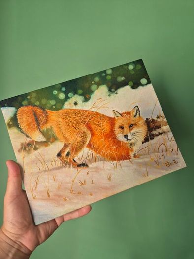 The mouse that got away | oil on canvas panel