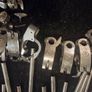Yamaha hexII drum rack & side bar & extras for parts. Image 6