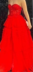 Red Debs Dress