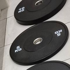 brand new 2x5kg, 2x10kg bumper weight plates