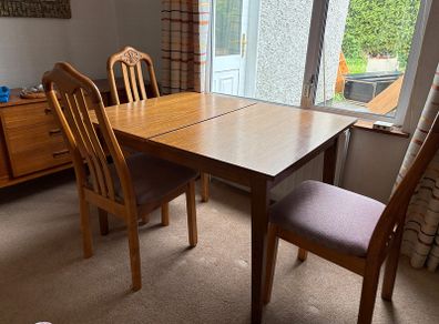 MCM Teak Extending Dining Table