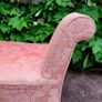Antique walnut window seat Image 3