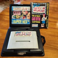 SNES Pro Action Replay with Original Case, Instructions & Code Book