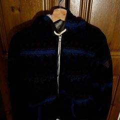 Hollister sherpa-lined zip hoodie