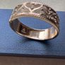 Vintage German Muster u. Schloss Hinged braclet Image 3