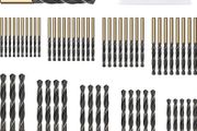 60pcs High Speed Steel Twist Drill Bits, HSS 4341 Gold Titanium and Black Nitride, 1mm-6mm Drill Bit Set for Drilling Steel, Alloy, Iron, Copper, Wood, Plastic, with Hard Storage Case (FREE POSTAGE)