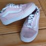 Girls Pink Vans Image 3