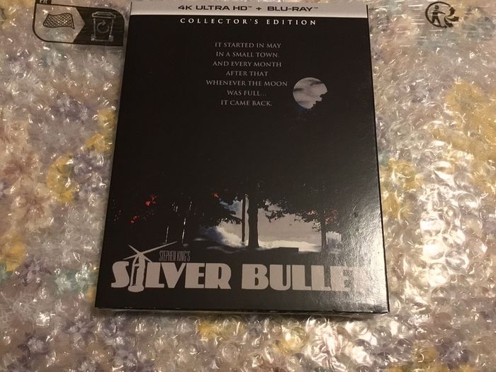 Silver Bullet 4K Collectors Edition Slipcover  Sealed Stephen King