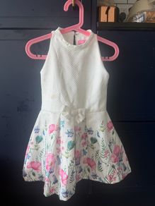 white girl floral dress