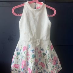 white girl floral dress