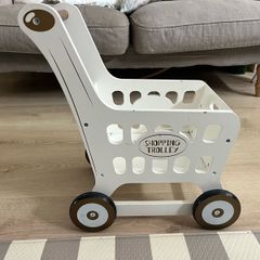 Wooden Shopping Trolley