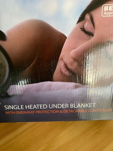Single heated under blanket