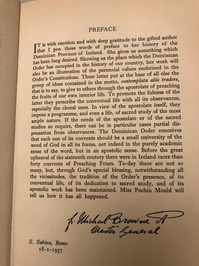 Rare 1st Edition-The Irish Dominicans