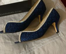 sparkling high heels