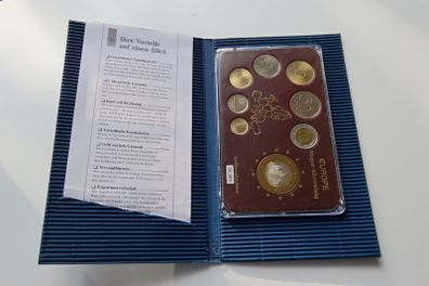 Hungary Mint Set & 1 Euro Specimen Pattern EU Accession