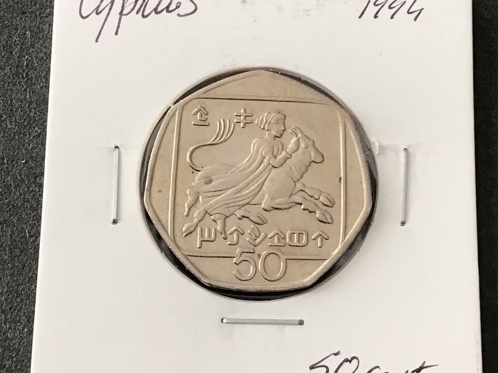Cyprus 1994 50 Cents
