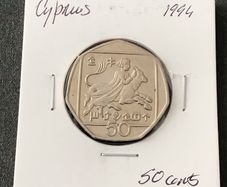 Cyprus 1994 50 Cents