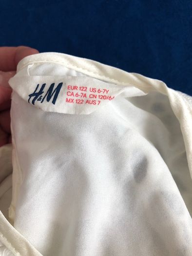 Beautiful cream dress size: 6/7yrs from H&M