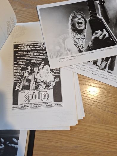 Spinal Tap Movie Press Kit
