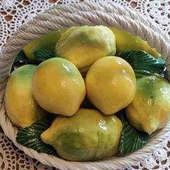 Italian Ceramic Fruit Basket