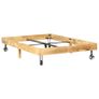 Bed Frame Solid Mango Wood 12x200 cm Image 3
