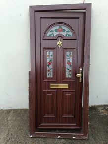 Rosewood front door 910x2040mm