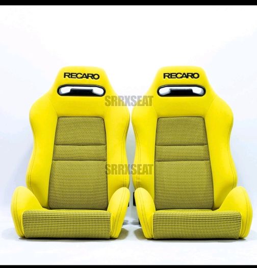 yellow recaros