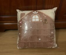 Christmas Advent Cushion