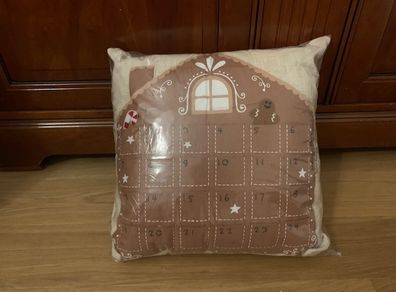 Christmas Advent Cushion