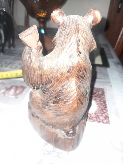 Beautiful Old Carved Bear