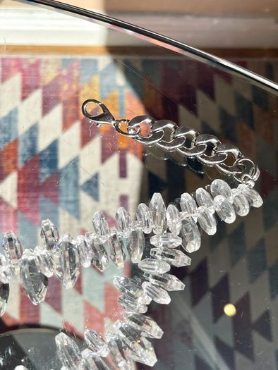 Zara Crystal Glass Necklace