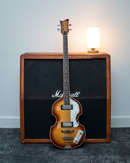 Greco Violin Bass 1985 - Sunburst