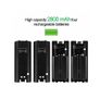 Nintendo Wii Remote Controller QUAD Charging Dock Charge Station with Batteries Black Image 5