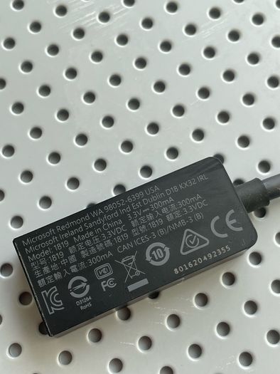 Microsoft Surface Mini DisplayPort to HDMI 2.0 Adapter
